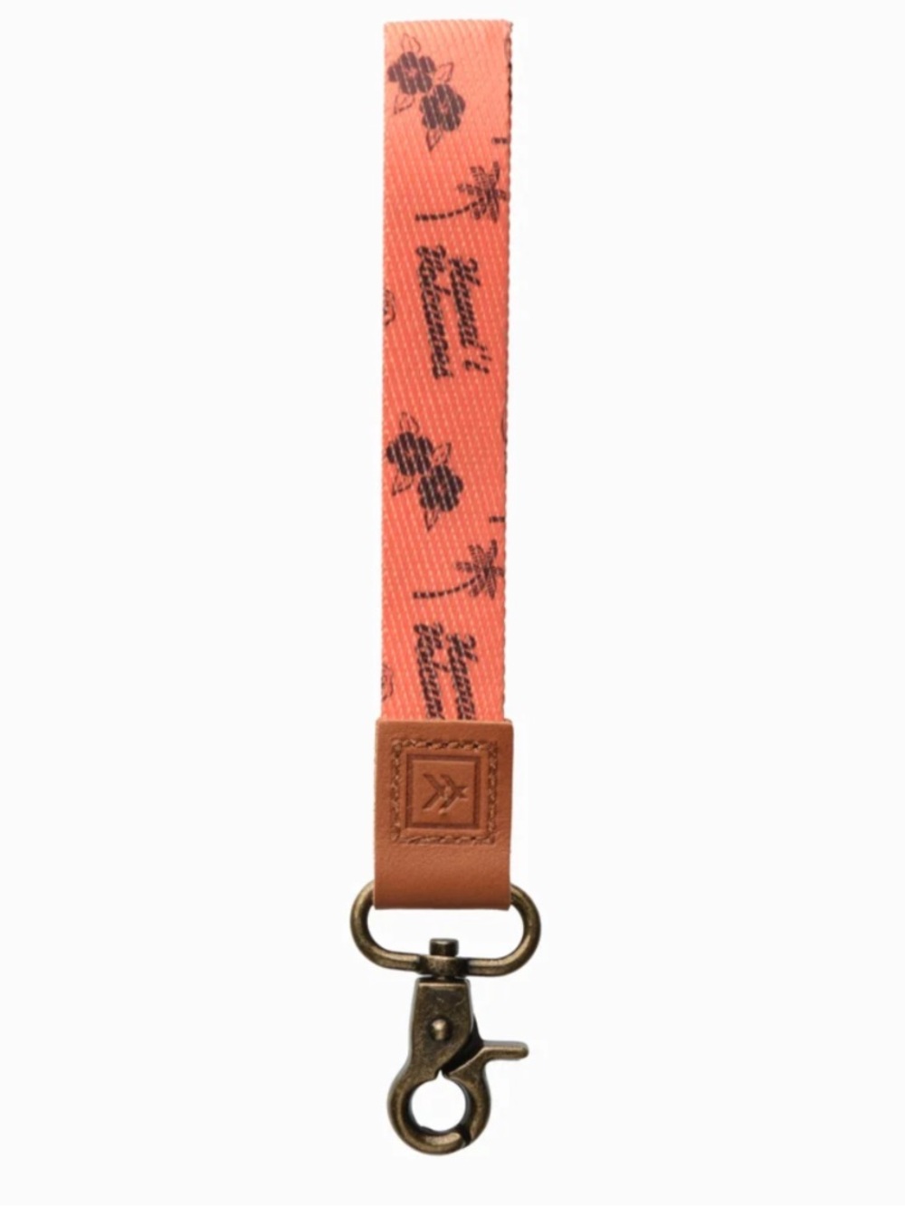 Hawaii volcano- wristlet keychain